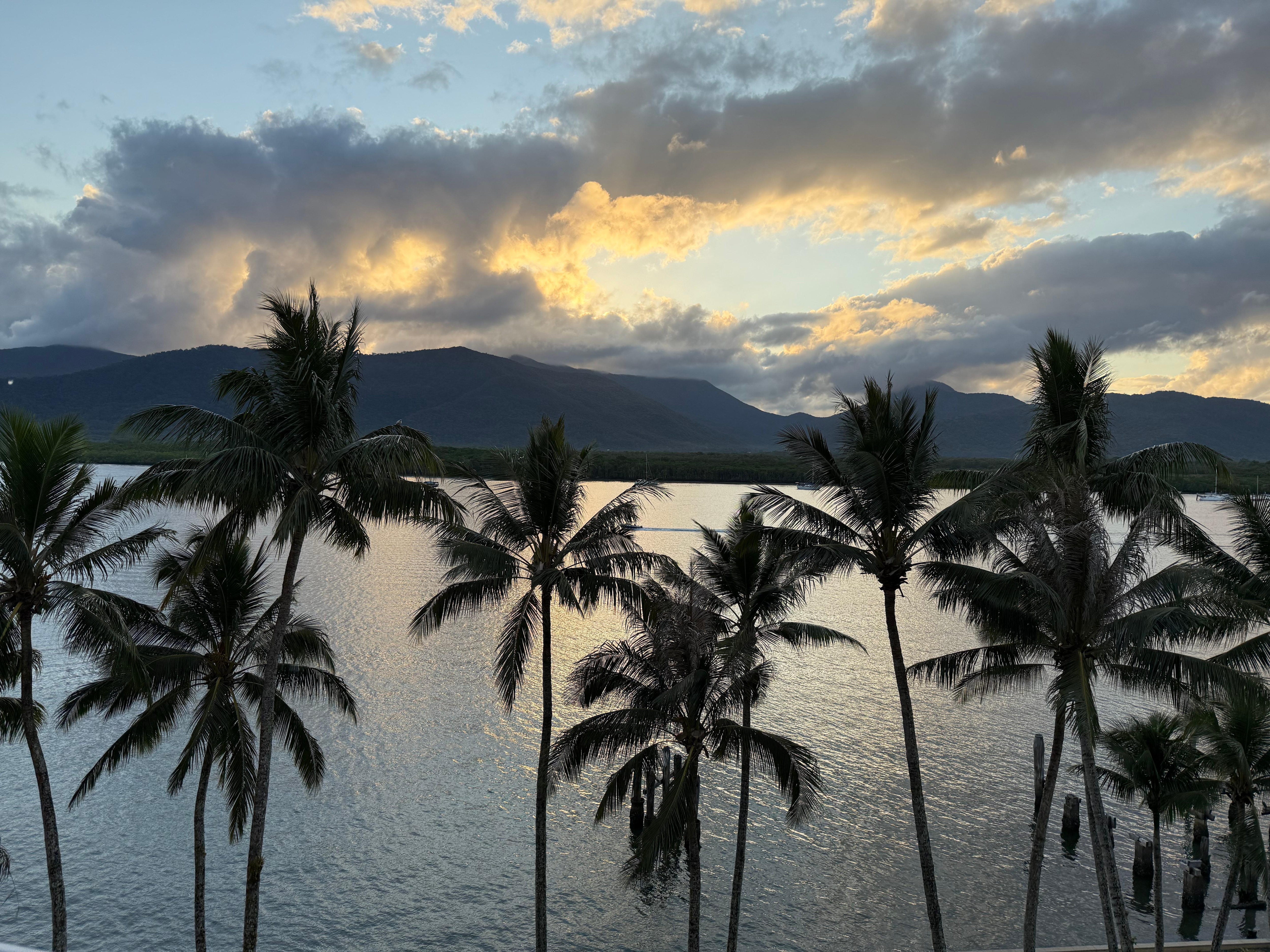 Picture from my room’s balcony