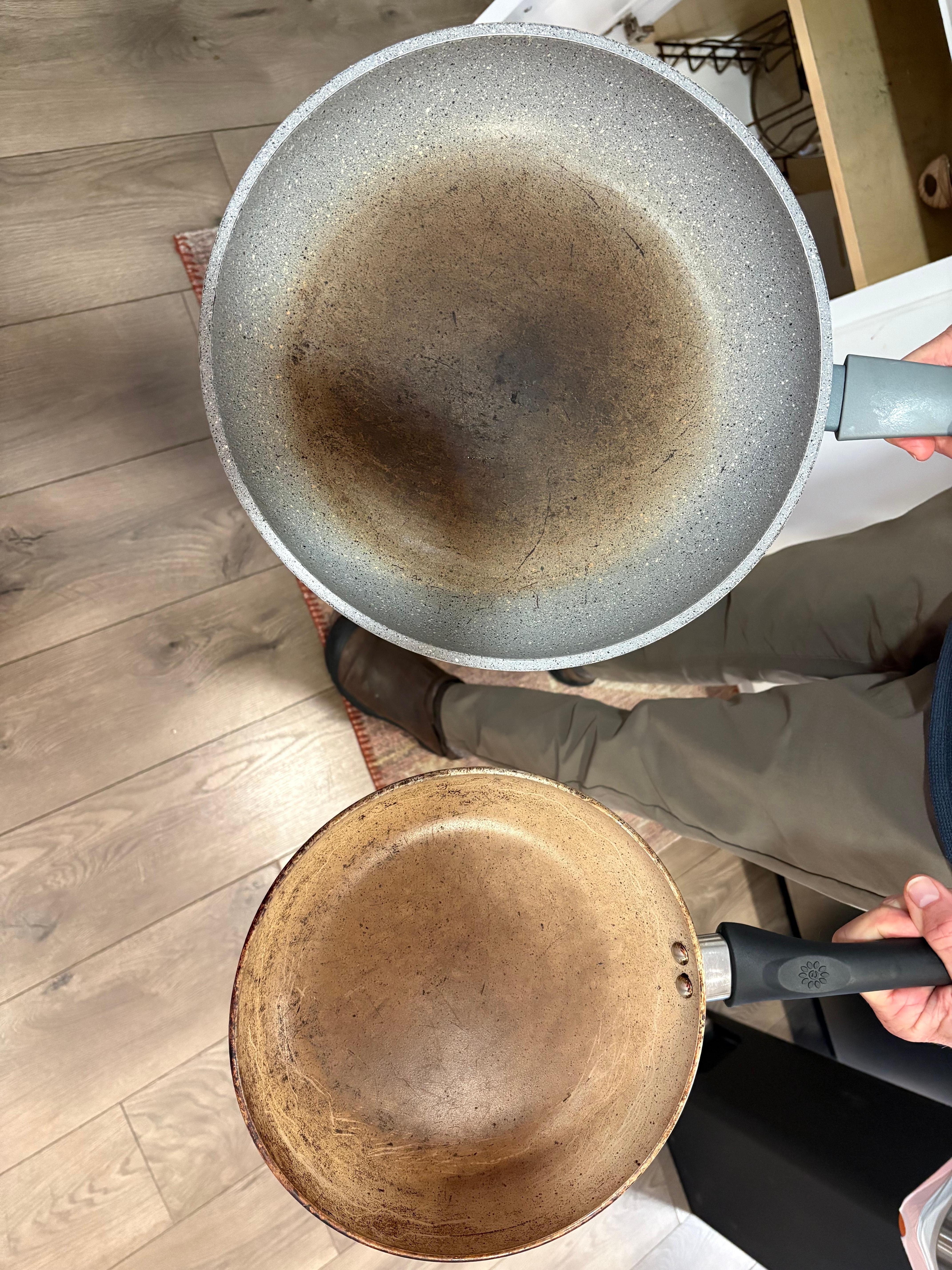 Frying pan condition