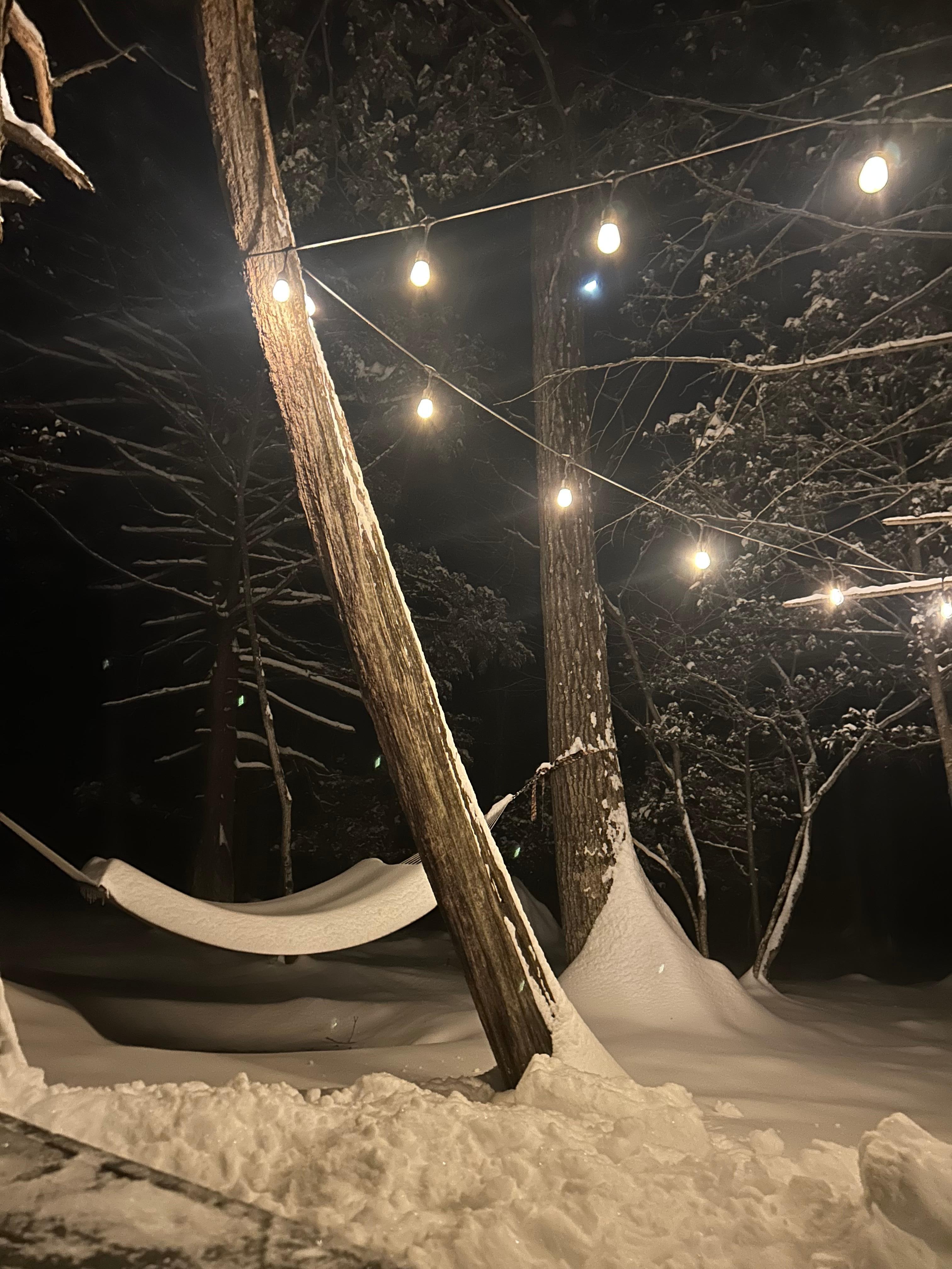 View from the hot tub