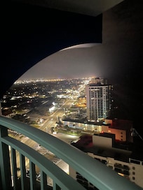 View from the room of the inner coastal from the deck