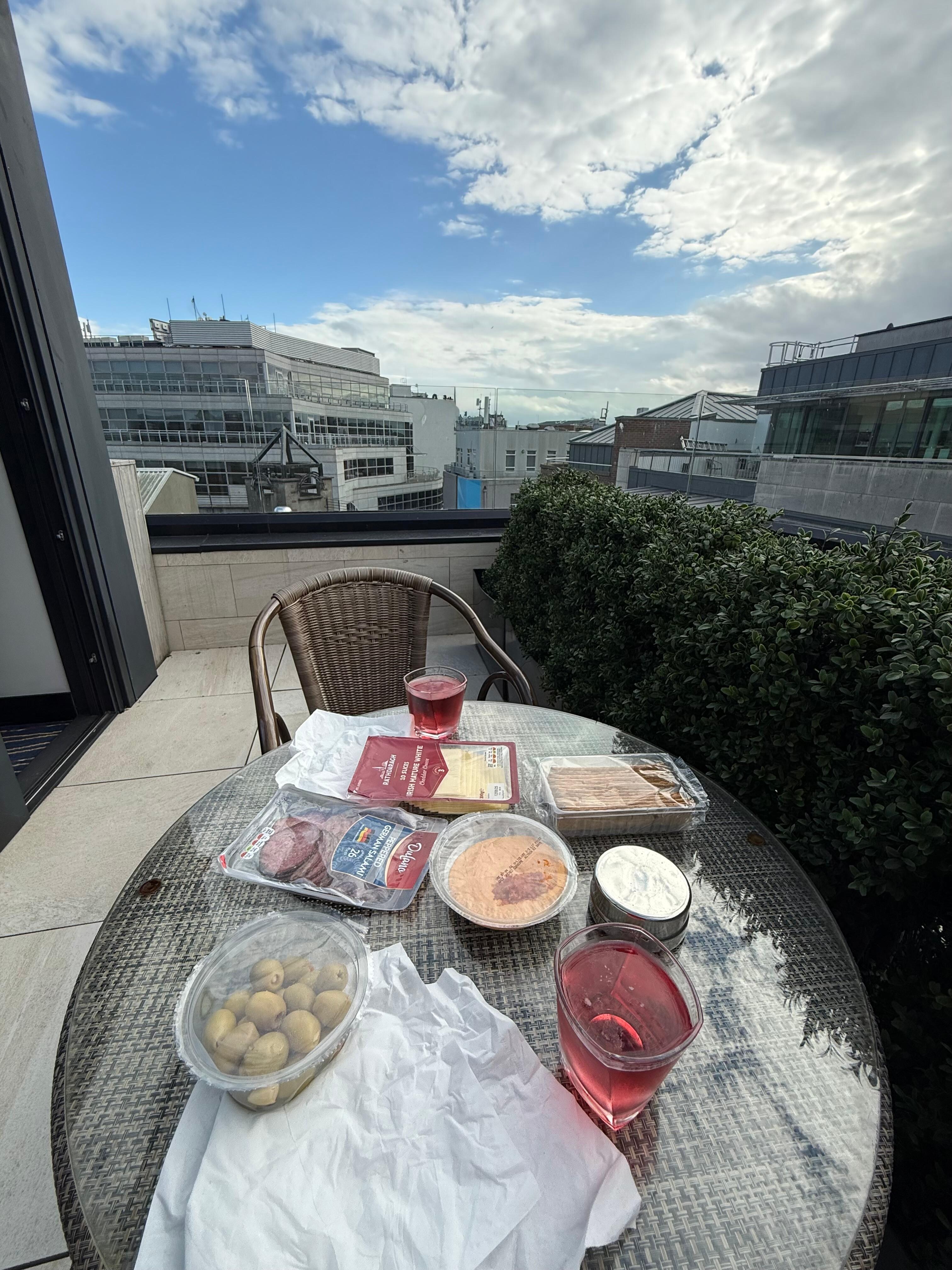 Deck/view from 605