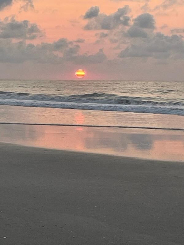 Sunrise 6 am