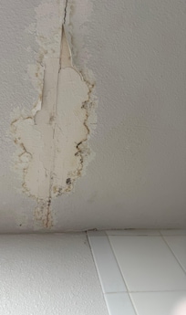 Mold on the ceiling of my room’s bathroom