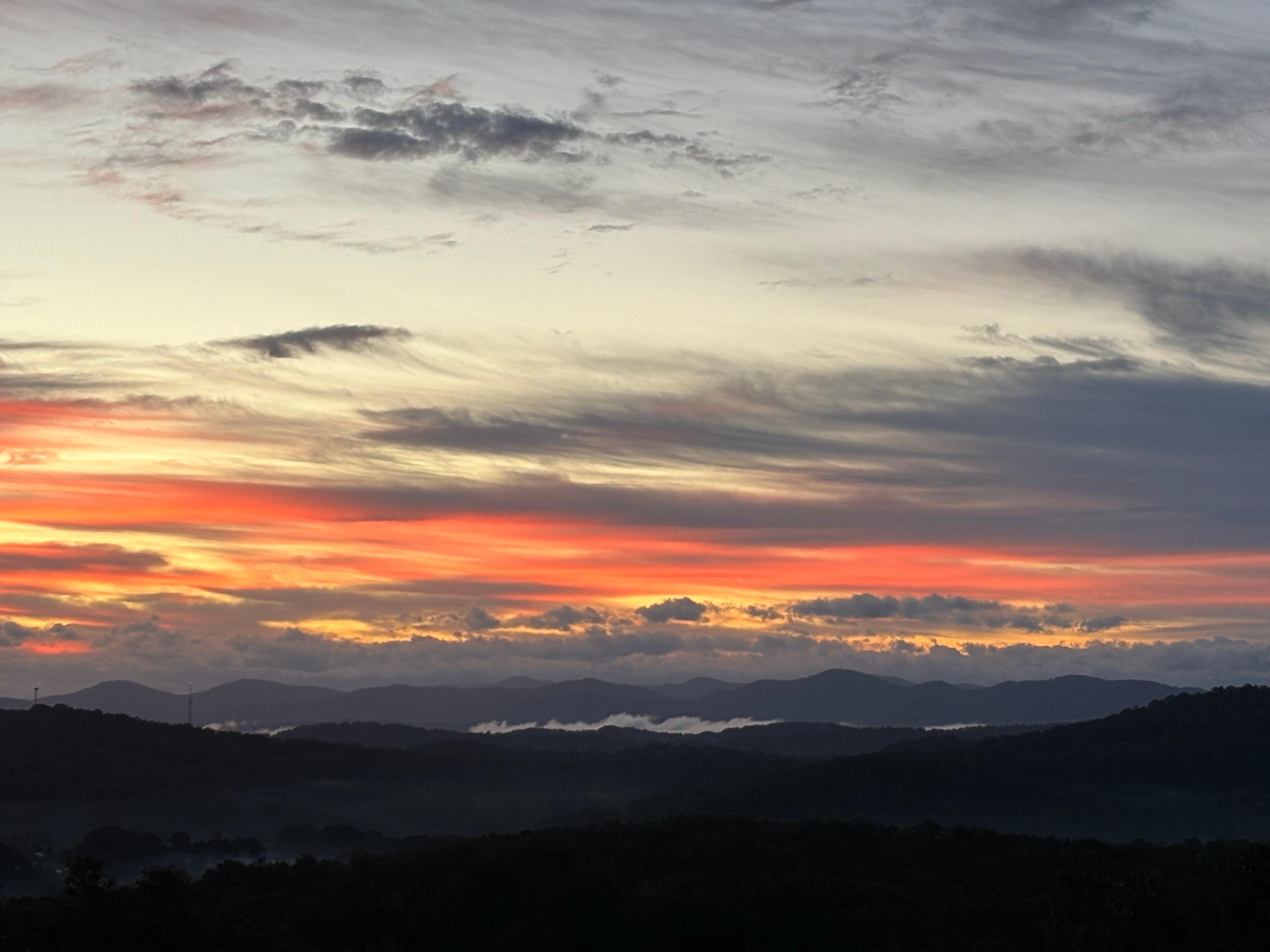 Beautiful sunrise—worth getting up for