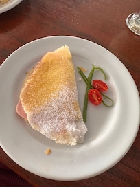 Tapioca feita na hora