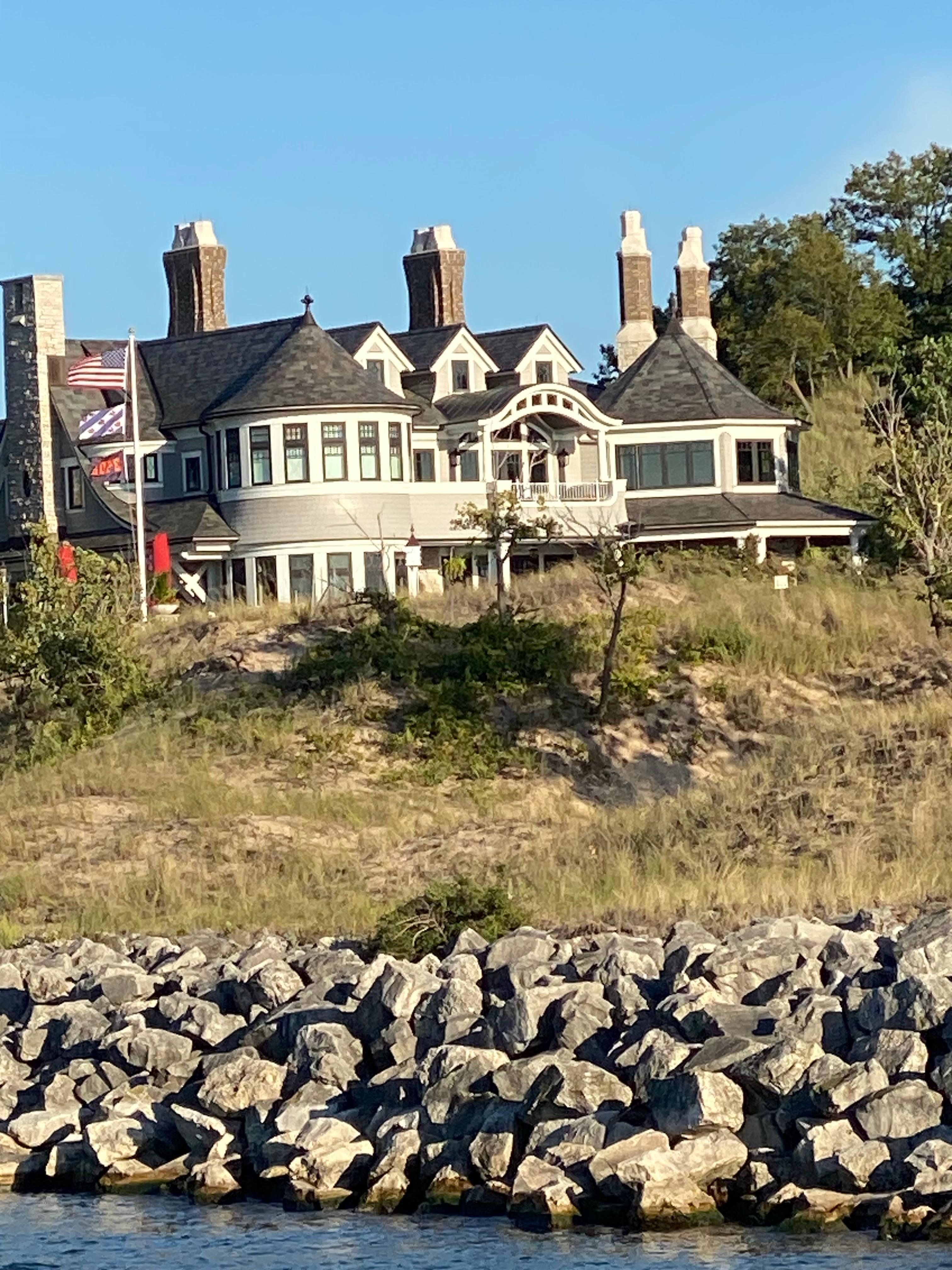 A little too big for us, but very clean and comfortable. JUST KIDDING. This is Amway co-founder’s “summer home” in Holland. 😂