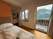 View from the room to the lake