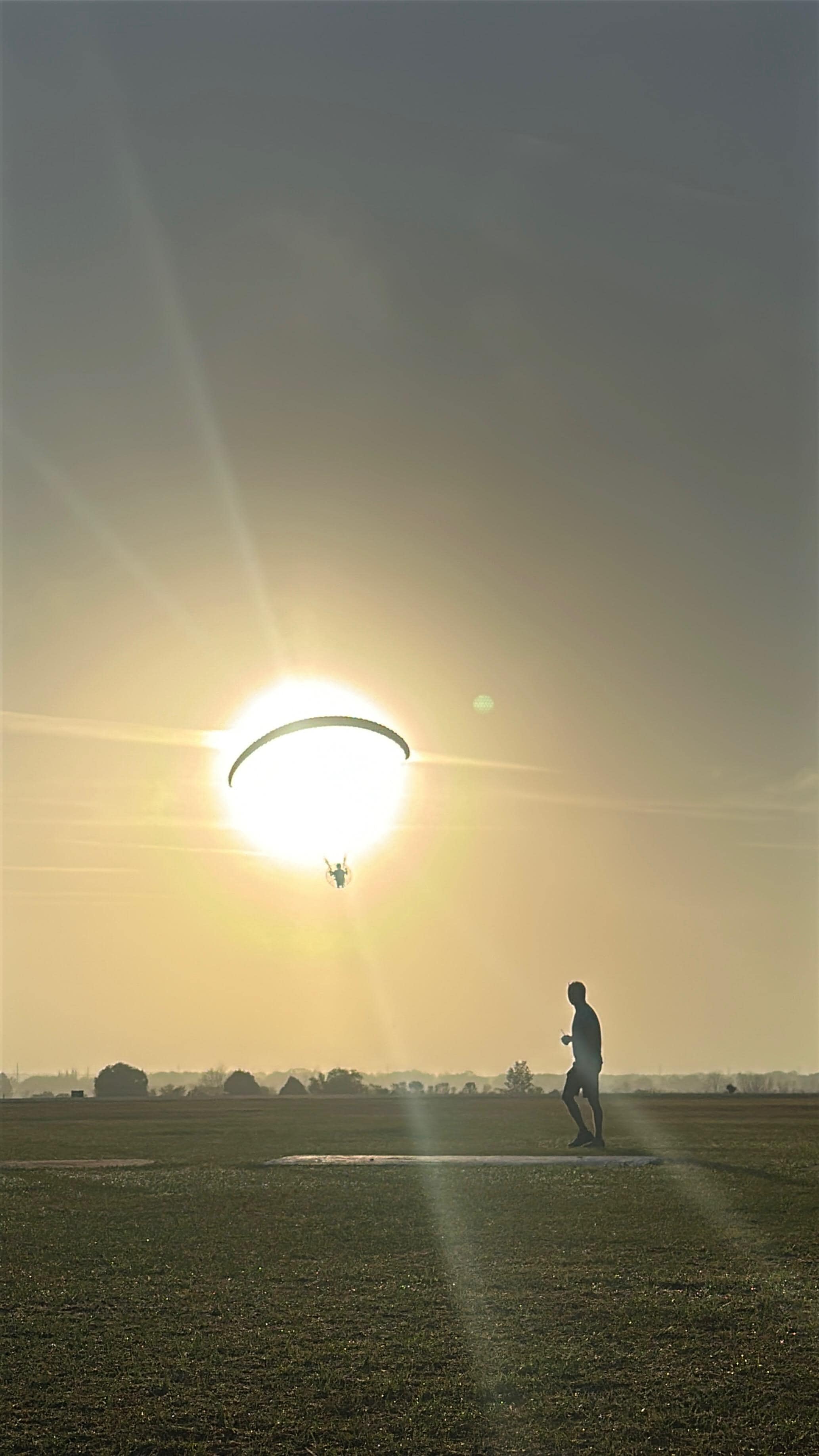 Paramotor training at Lake Wales Airport
