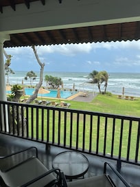 View from the 1st floor room