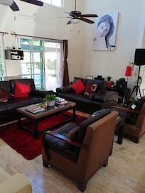 La sala para tomar un descanso