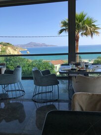 View from the breakfast dining room