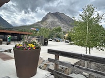 Hotel view from Visitor Centre