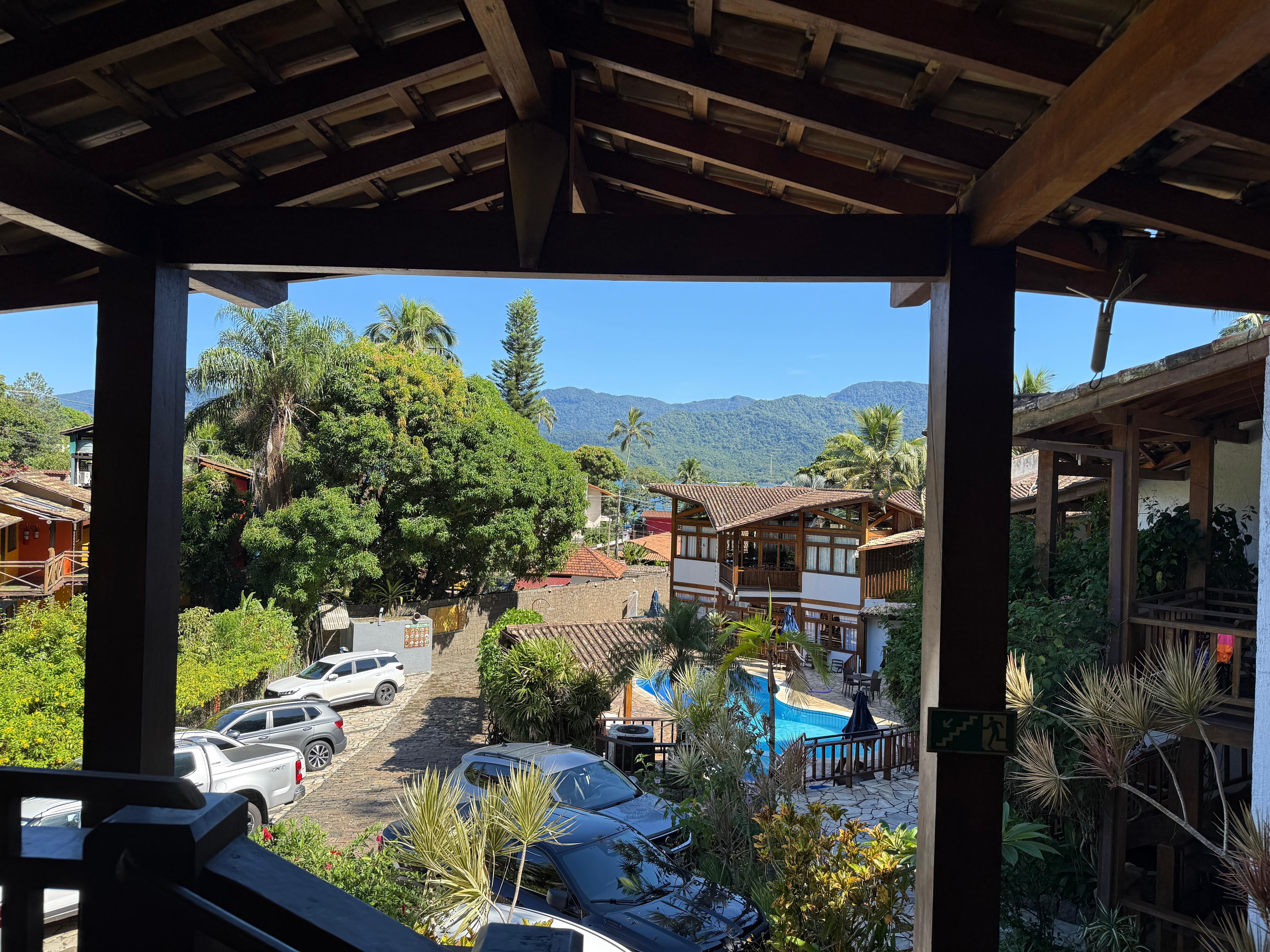 View from the door of my room