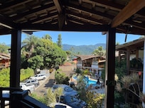 View from the door of my room