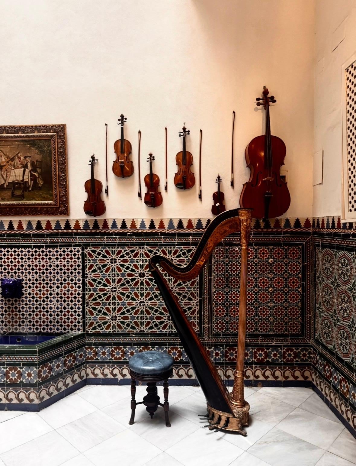 The main entryway that was so bright and beautiful.