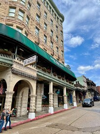 Hotel exterior.