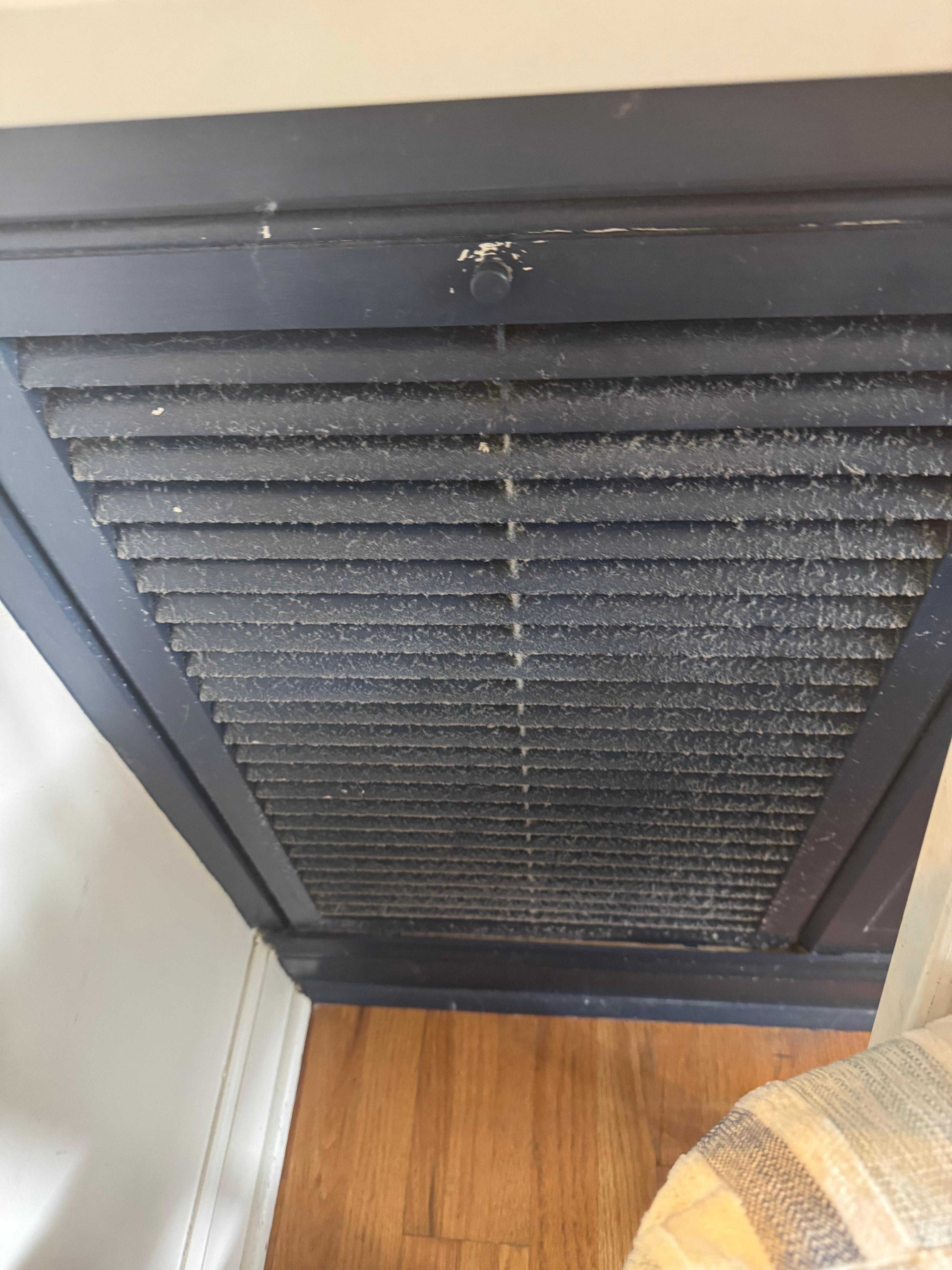 Air vent in main living room