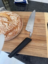 Broken knife