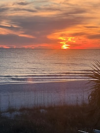 Amazing sunsets from the porch.