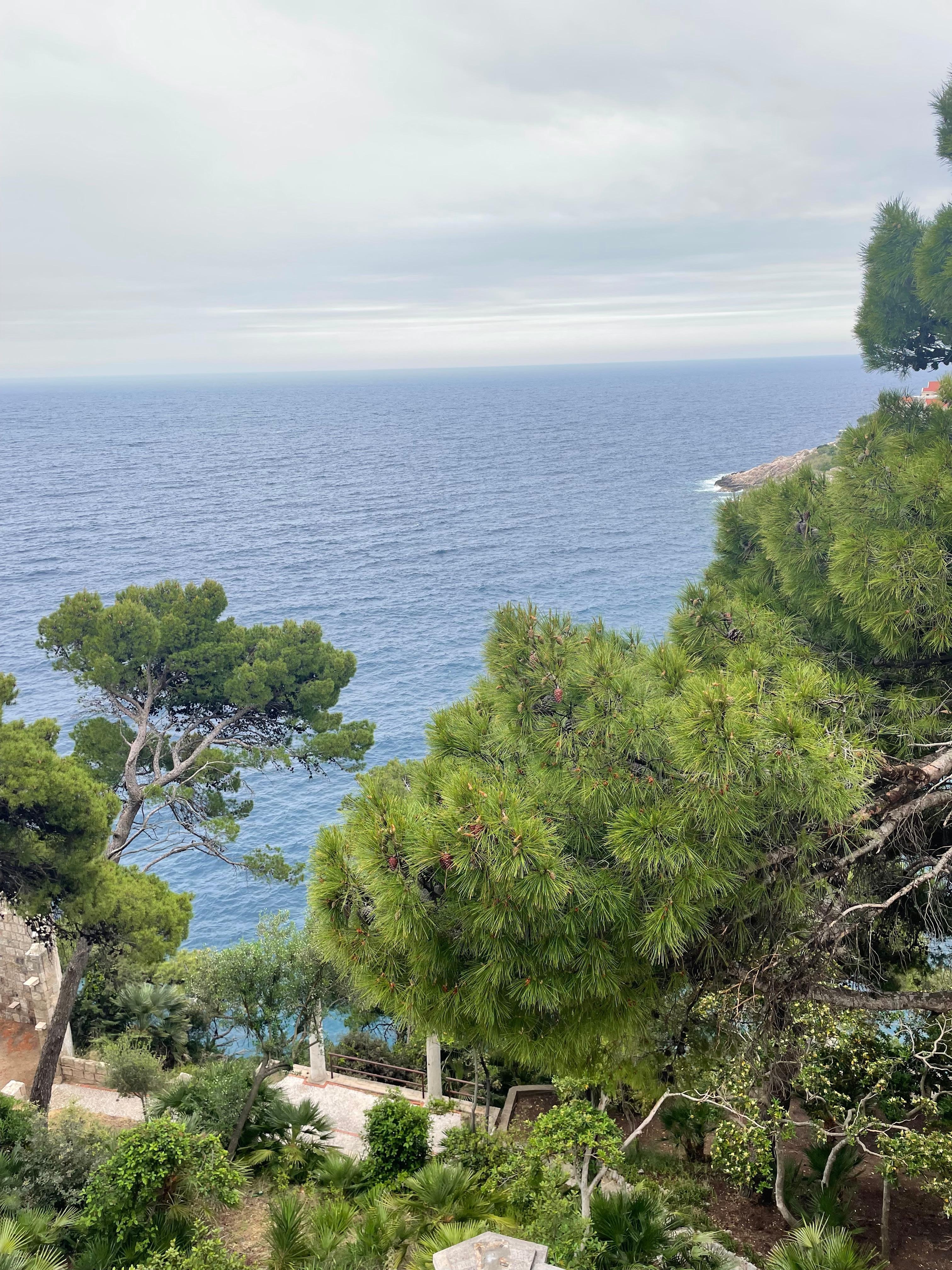 View from our room. 