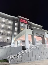 View from outside of the hotel