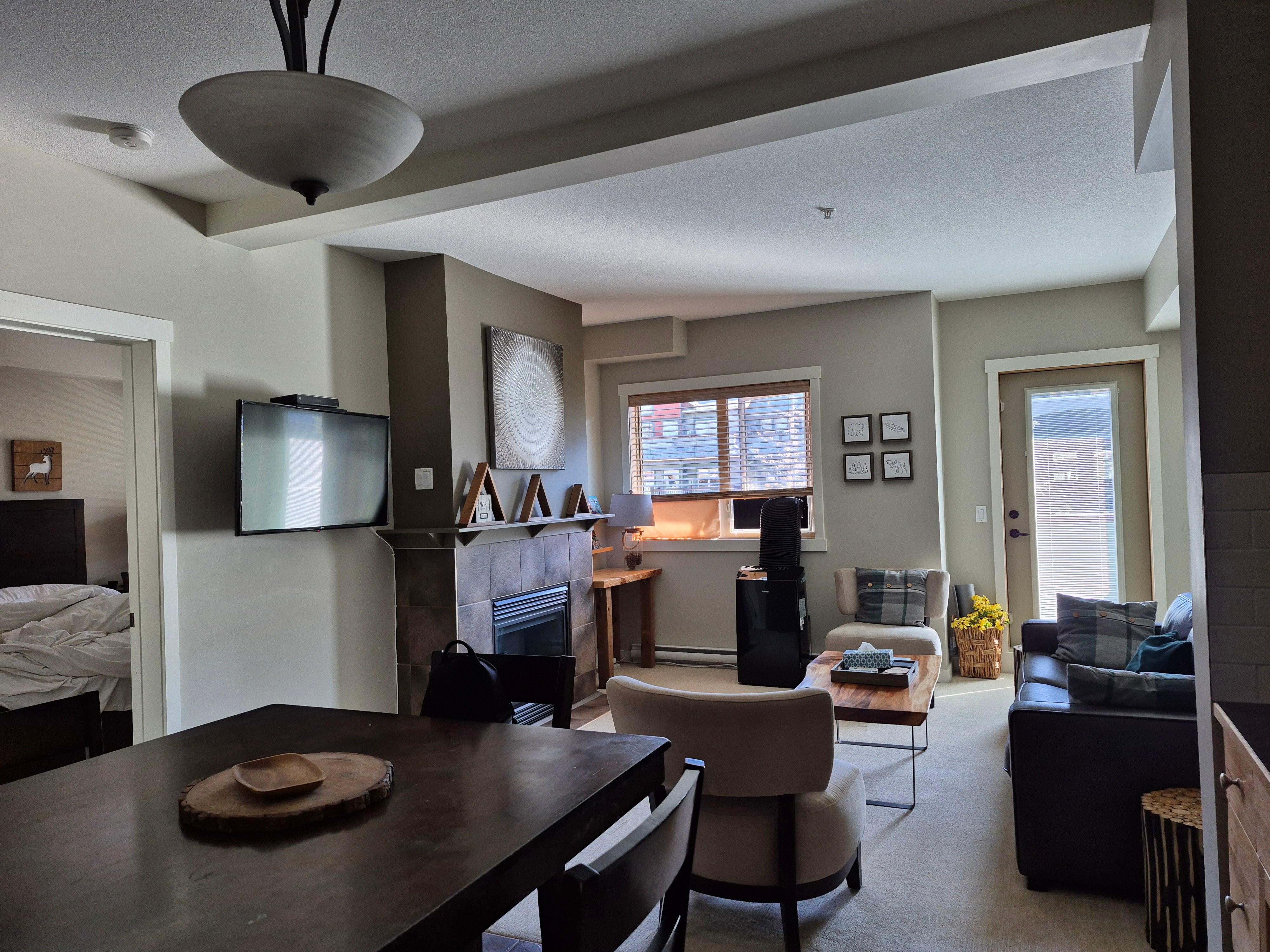 View looking into the living room area