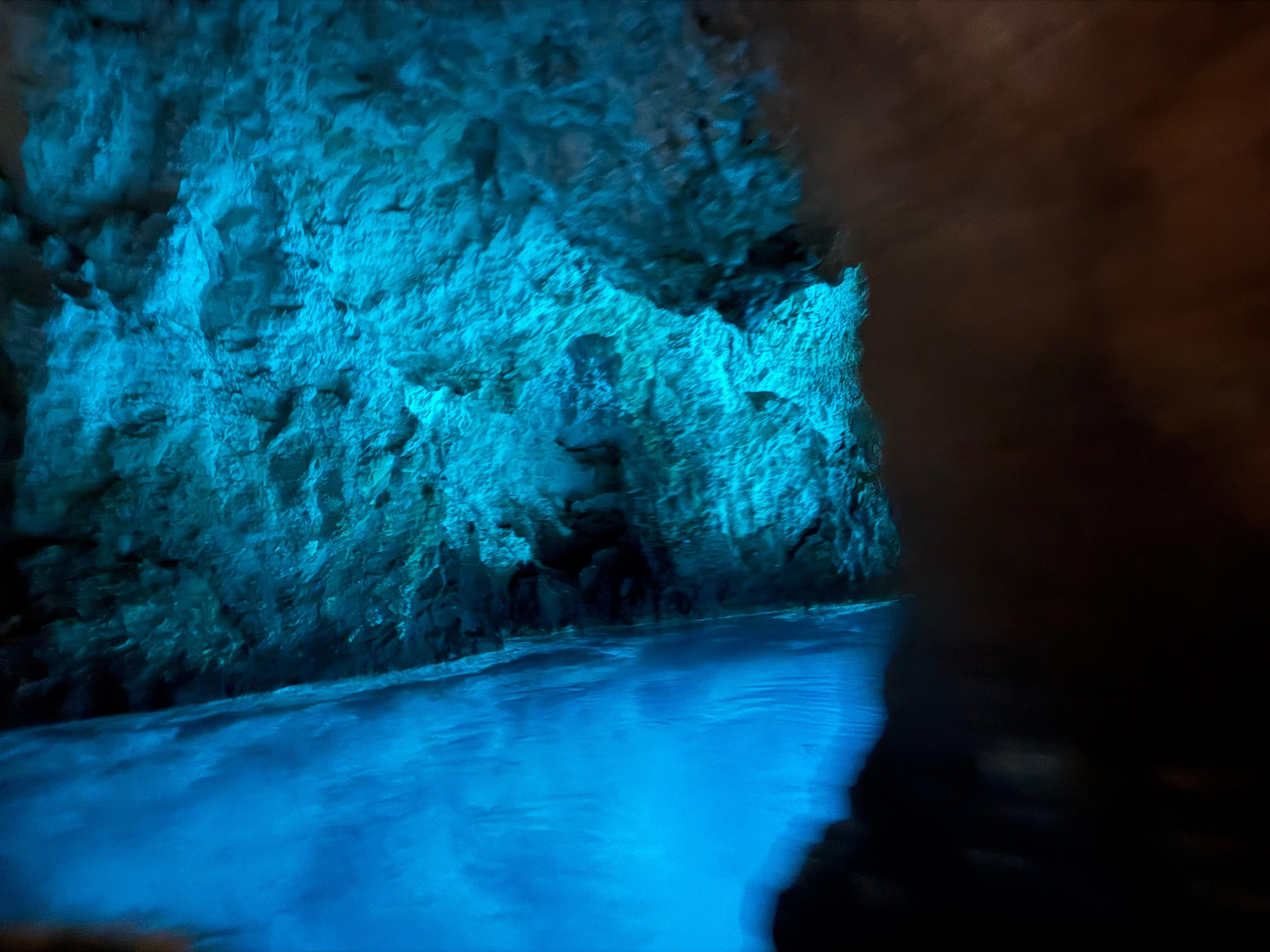 Blue cave 