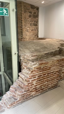 Historic Ruins in the hotel !