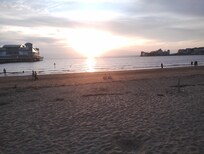 View from room window , side sea view