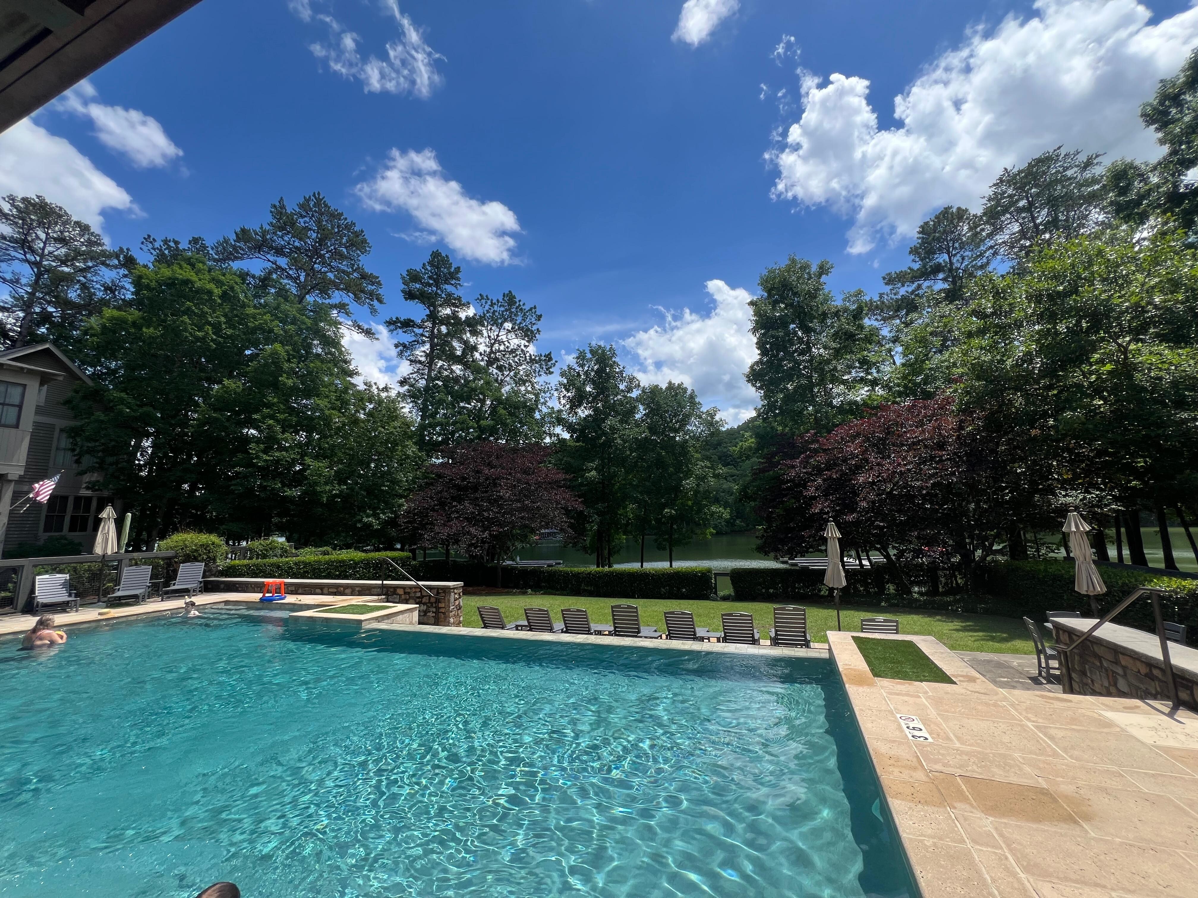 Pool closest to the house 