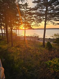 Sunrise off the deck