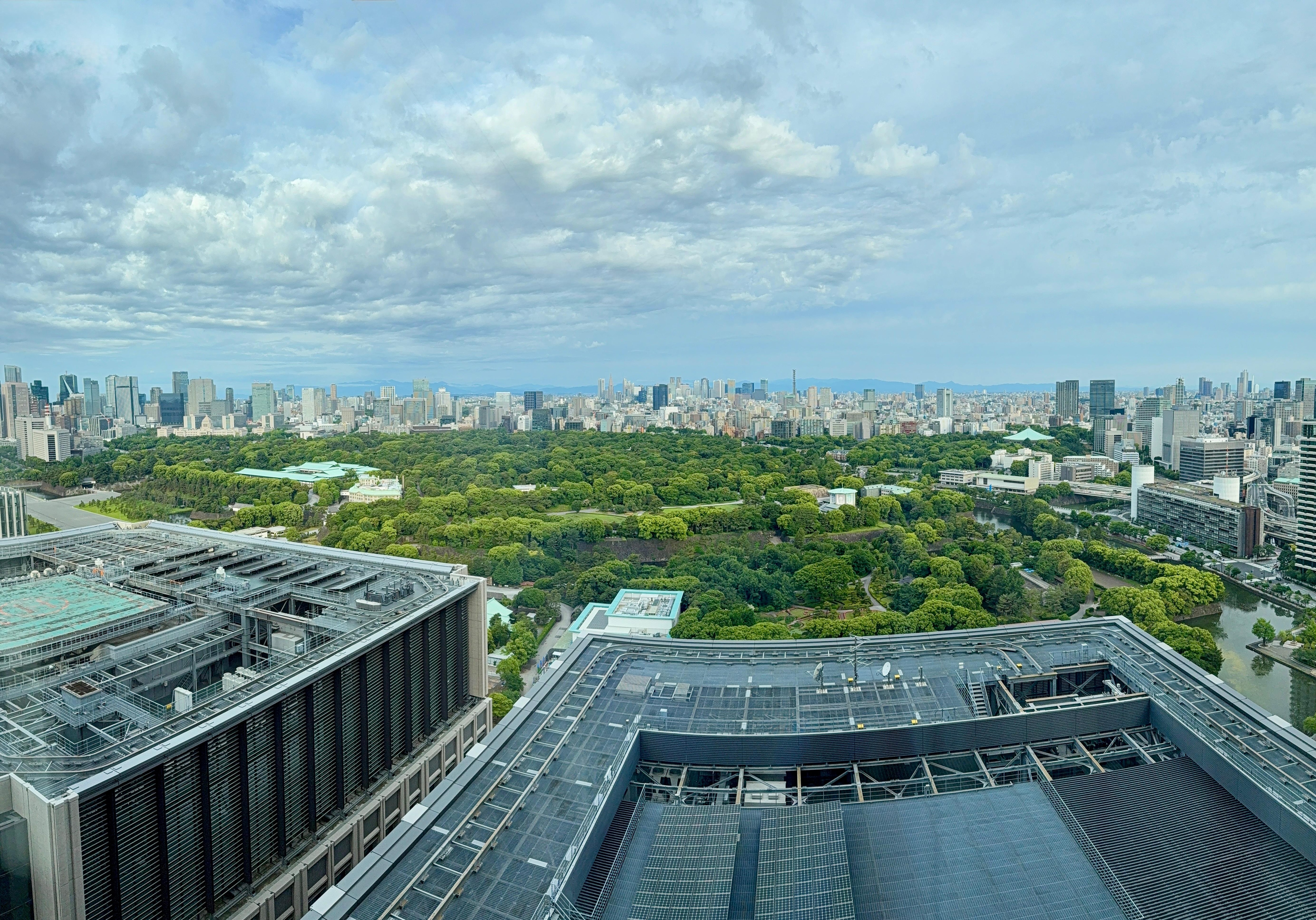 Day view of the imperial Palace. 