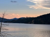 Sunset looking south