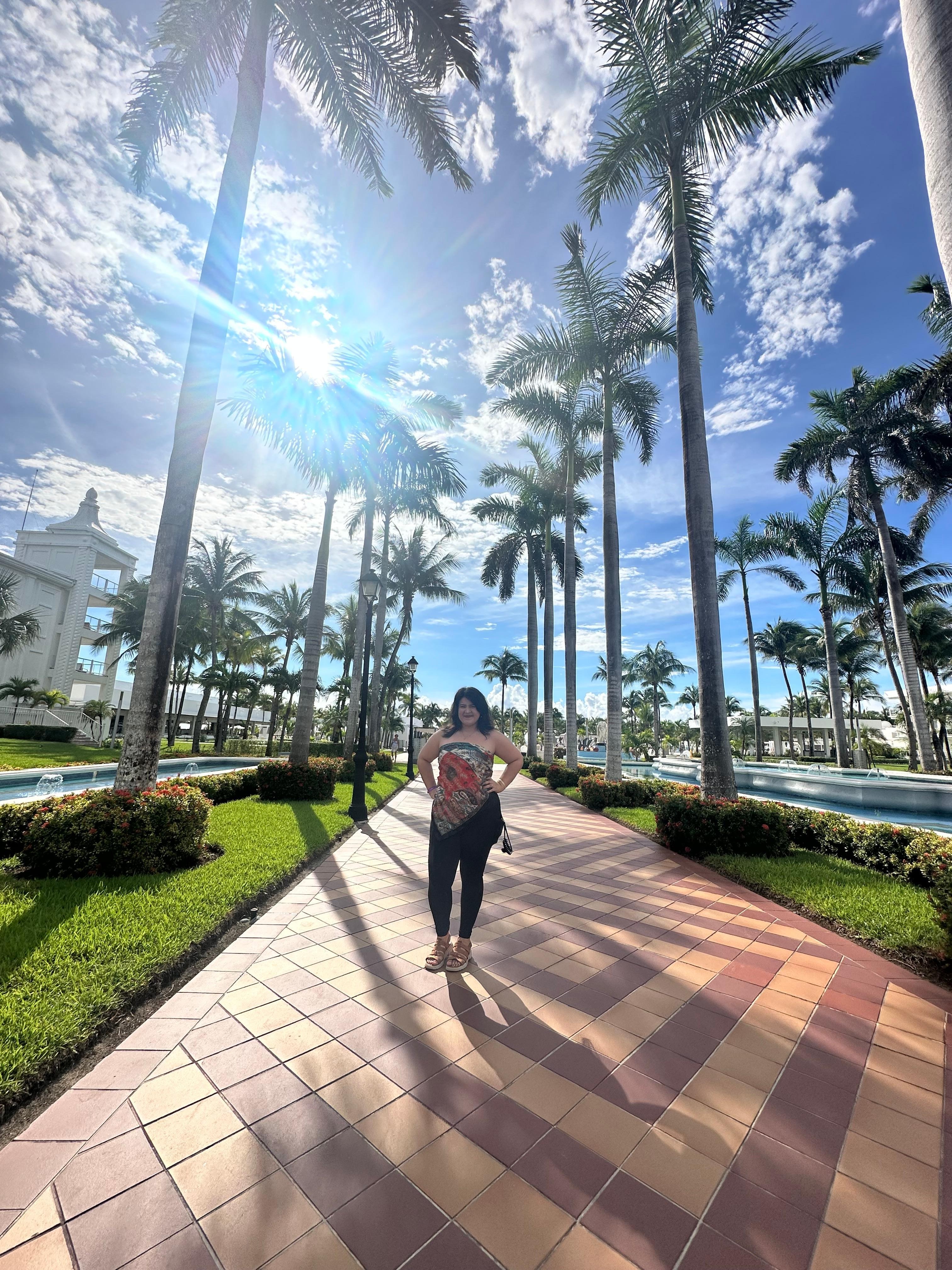 Middle of the grounds 