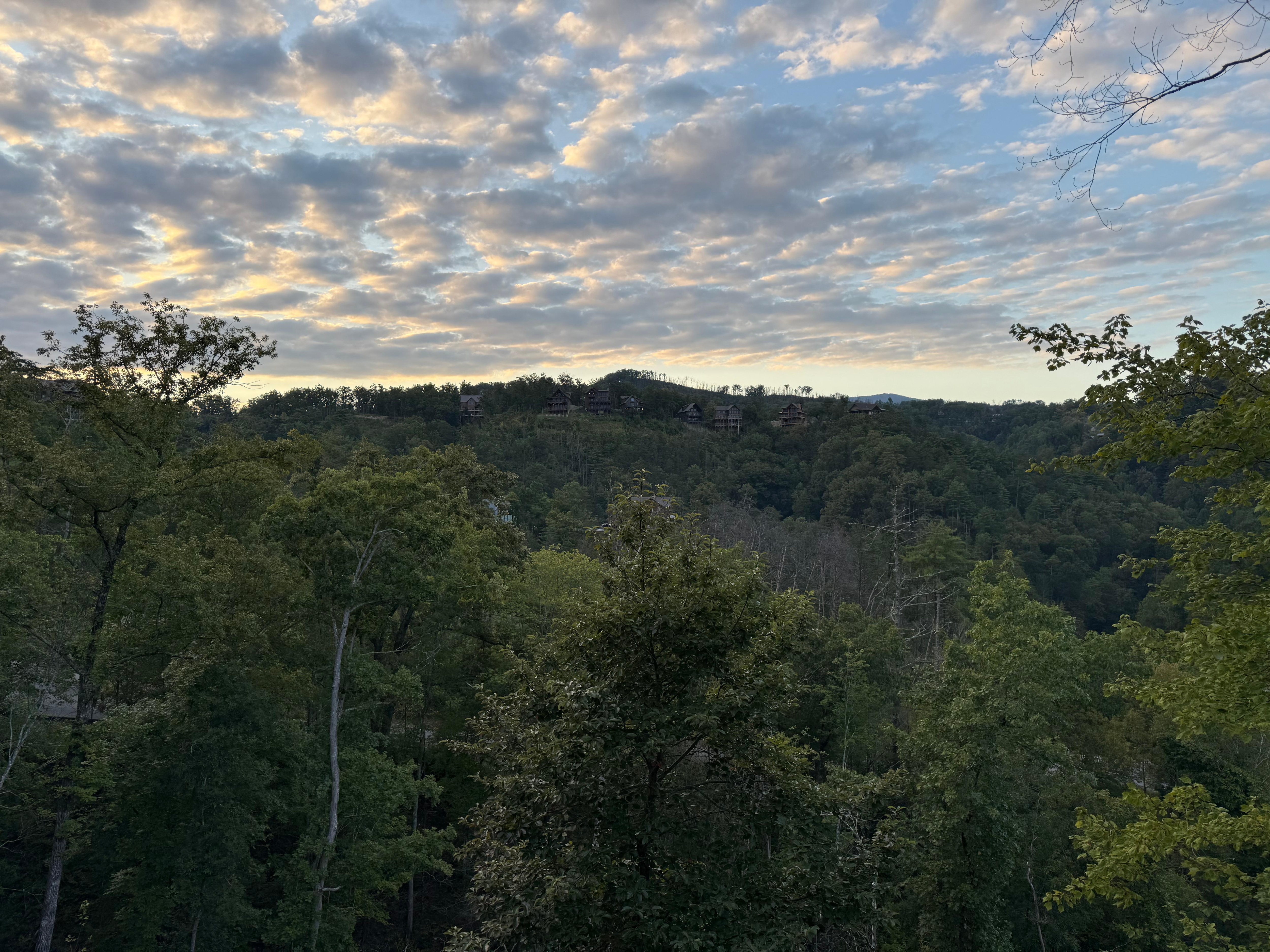 Sun about to set views 