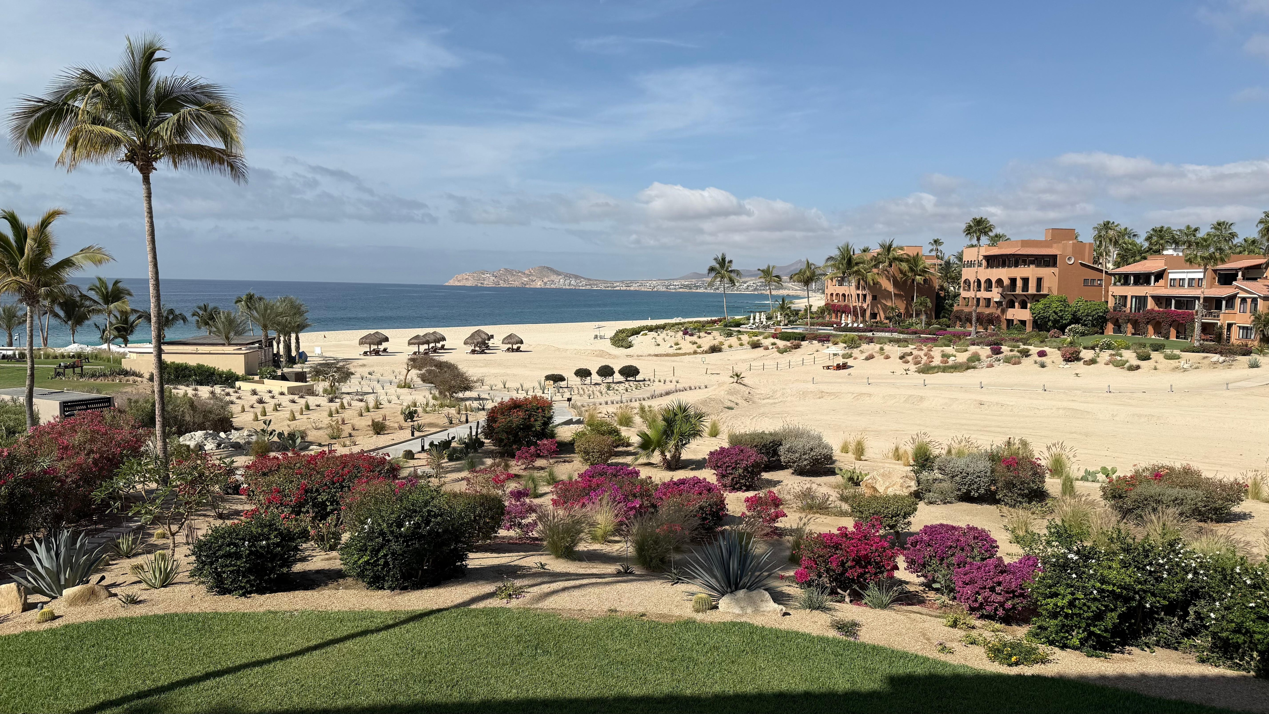 View from the patio… lovely