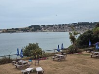 View from the bar/cafe area, across the bay.