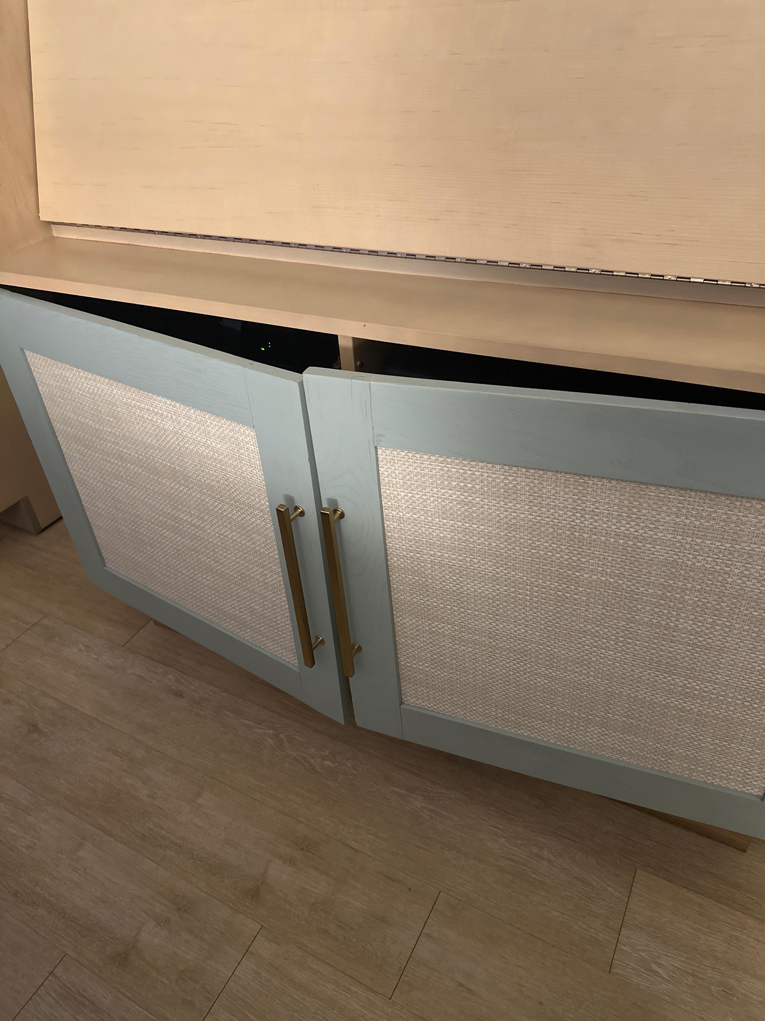 Cabinets that won’t close.