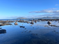 Walking from playa Langosta around the bend to Playa Tamarindo