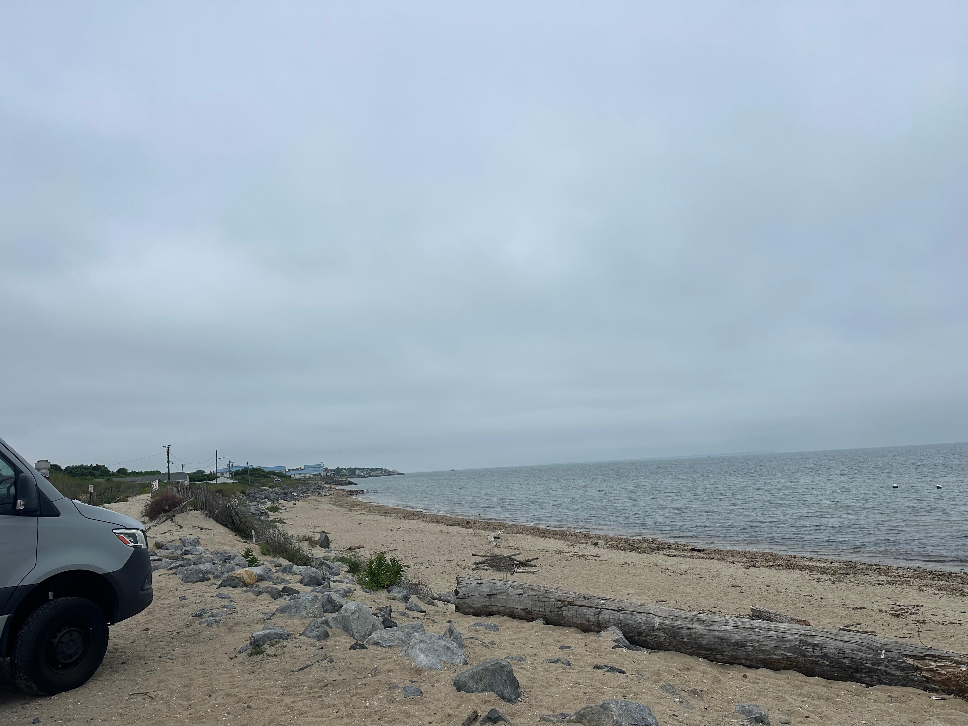 Nearby beach