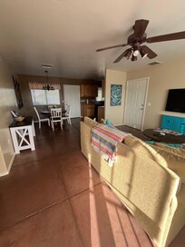 The living room
