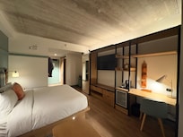 Modern closet and desk