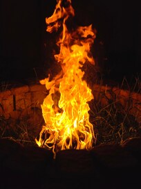 We enjoyed the fire pit