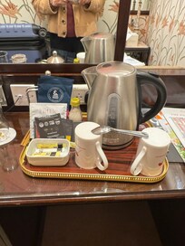 Tea service in room