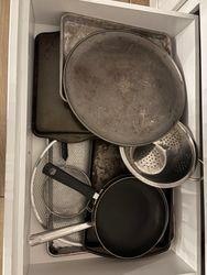 Pans were just OLD and GROSS
