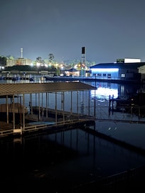 Evening shot from balcony.