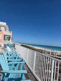 View from pool approx 6 minute walk from condo