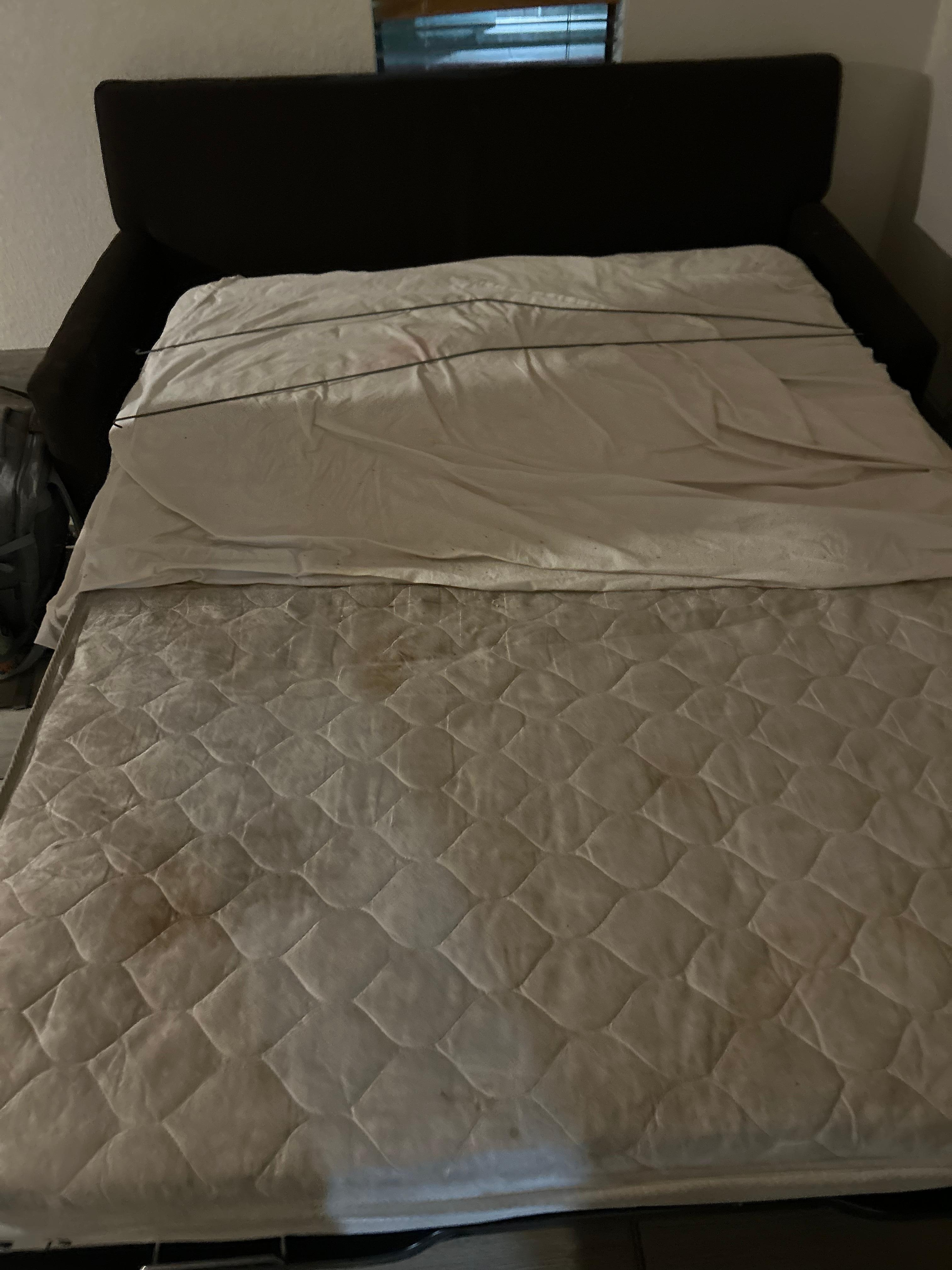 This is what the couch beds all looked like