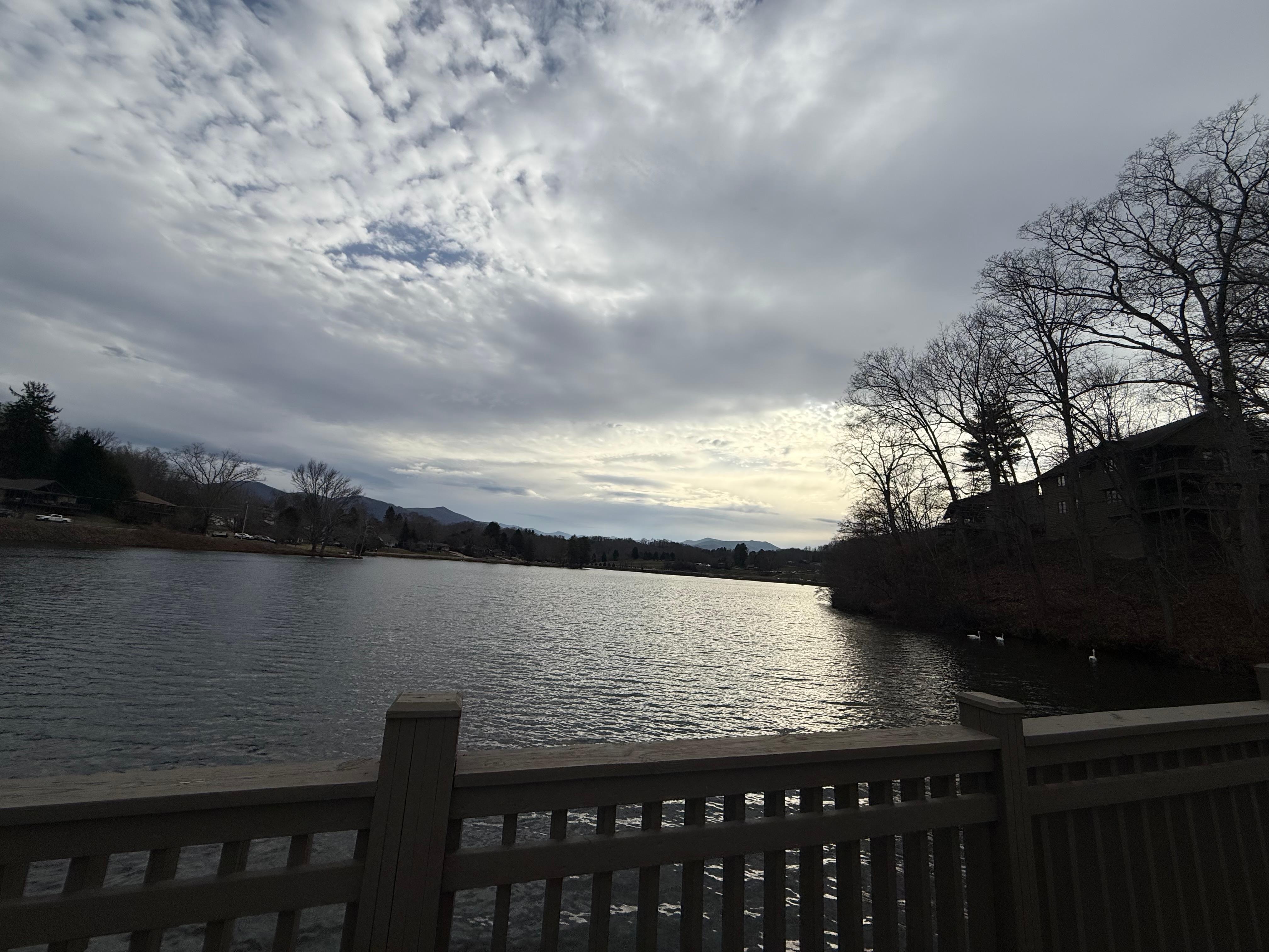 Taken from the bridge. 