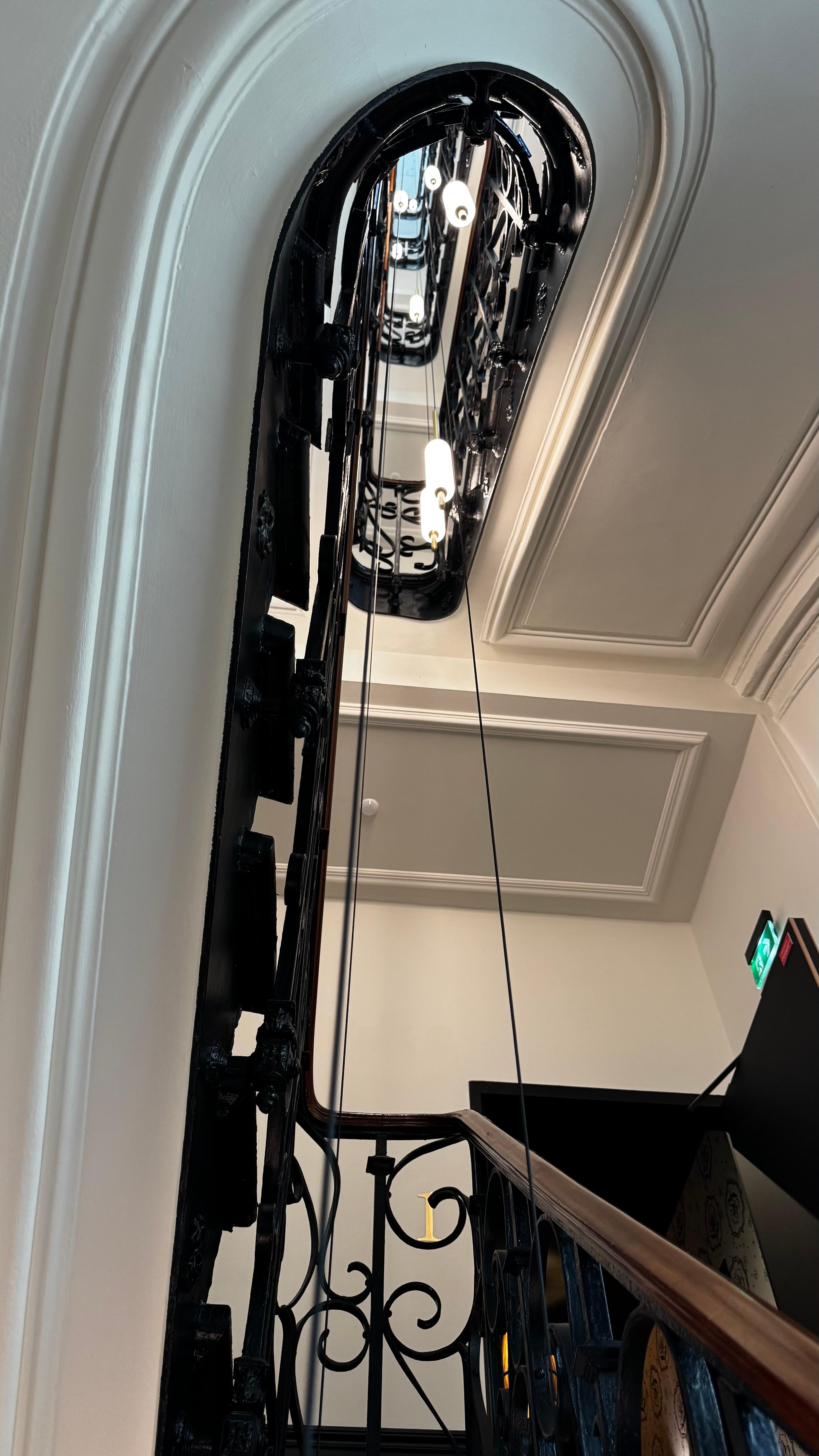 Hotel staircase 